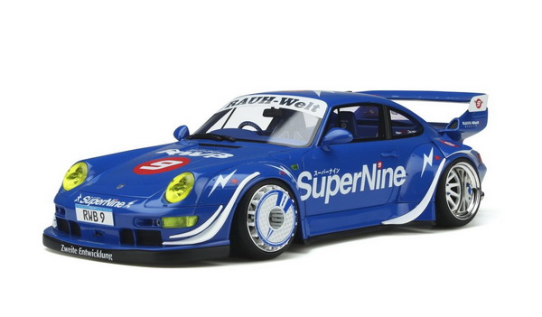 Porsche RWB Hong Kong №9 - blue