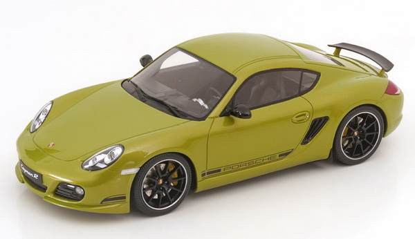 Модель 1:18 Porsche Cayman R - 2012 - Light Green met.