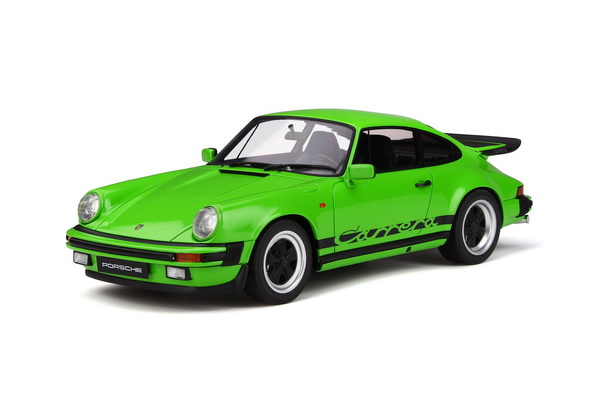porsche 911 3.2 carrera - light green GT740 Модель 1:18