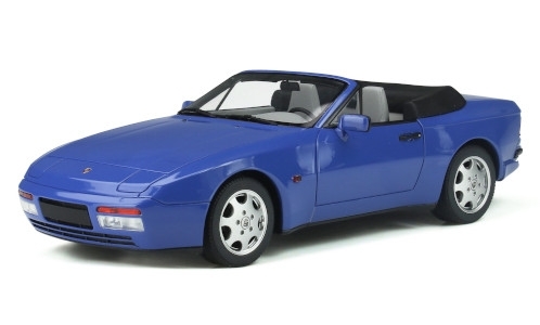 Модель 1:18 Porsche 944 turbo Carbriolet S2 - blue 1989