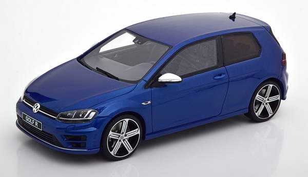 Модель 1:18 Volkswagen Golf VII R - blue