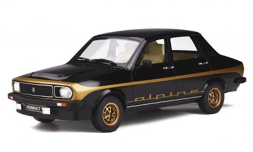 Модель 1:18 Renault 12 Alpine - black