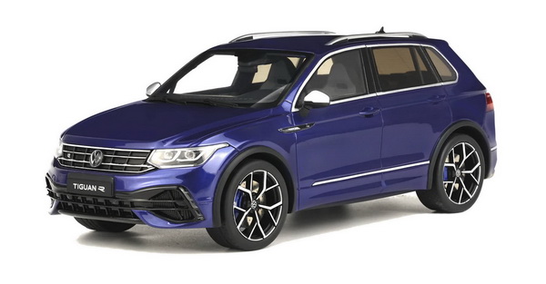 Volkswagen Tiguan R - 2021 - Blue Metal/ Facelift OT423 Модель 1:18