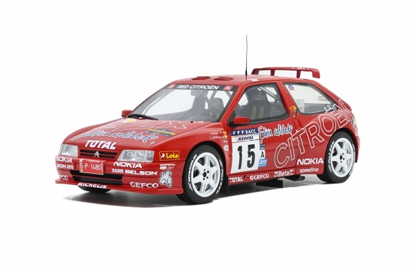 citroen zx kit car no.15, rally catalunya 1997 puras/del barrio OT432 Модель 1:18
