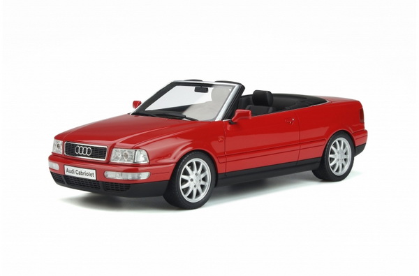 Модель 1:18 Audi 80 (B4) Cabrio 2.8 - laser red (L.E.2000pcs)