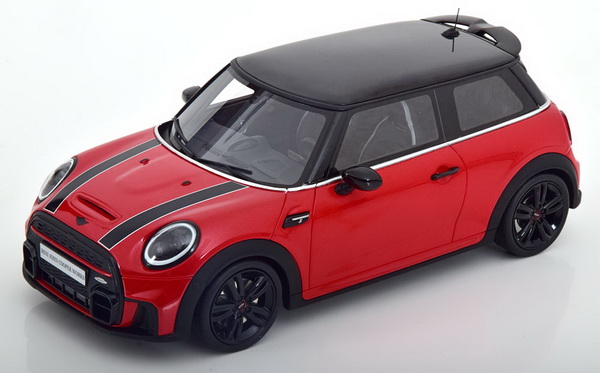 Модель 1:18 Mini Cooper S JCW Package - 2021 - Red/Black