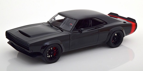 Модель 1:18 Dodge Super Charger Sema Concept 1968 black/red USA Exclusiv