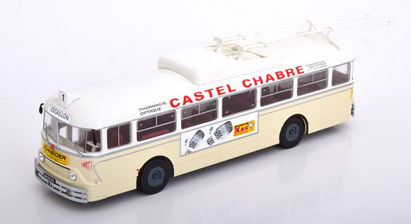 Модель 1:43 Vetra Chausson APU Trolleybus (Toulon) - серия «Autobus et autocars du Monde» №110 (без журнала)
