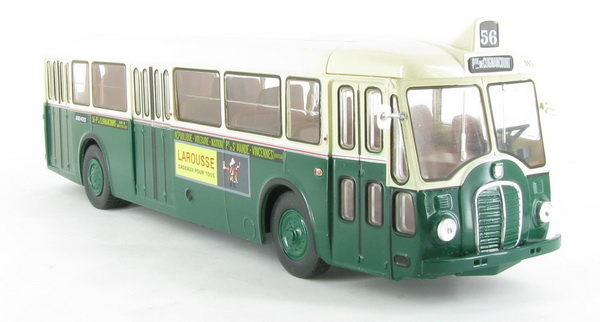 somua op5-3 (ratp paris) - серия «autobus et autocars du monde» №12 (с журналом) M3438-12-DIS Модель 1:43