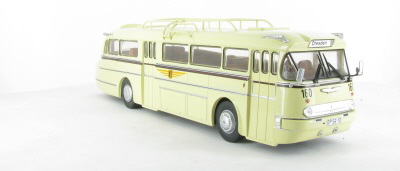Модель 1:43 Ikarus 66 / Икарус 66 - серия «Autobus et autocars du Monde» №17 (с журналом)