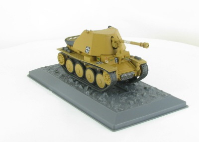 Модель 1:43 Panzer-Jager 38(T) Für 7.62cm Pak 36(R) (SD.KFZ.139) M - серия «Chars de Combat de la Seconde Guerre Mondiale» №71 (с журналом)