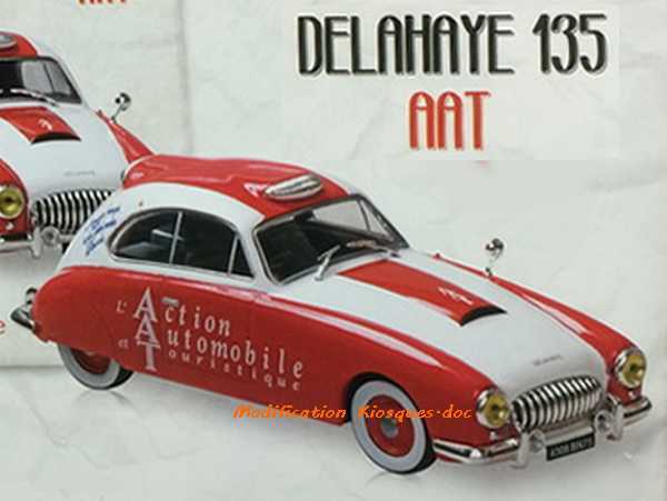 Модель 1:43 Delahaye 135 «BEAUBLAT» «Action Automobile» - серия «Véhicules Publicitaires» №27 (с журналом)