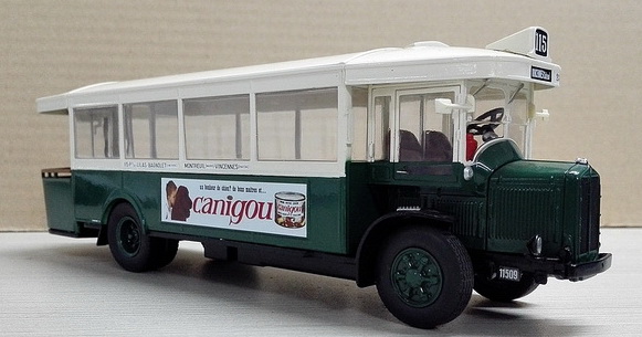 renault tn6-c2 paris - серия «autobus et autocars du monde» №29 (с журналом) M3438-29 Модель 1:43