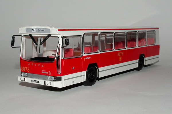 berliet jelcz pr 100 - серия «autobus et autocars du monde» №34 (с журналом) M3438-34 Модель 1:43