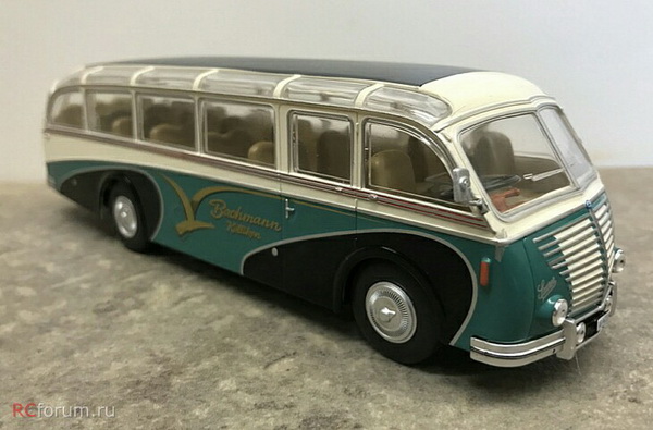 Модель 1:43 Saurer 3CH de 1951 - серия «Autobus et autocars du Monde» №113 (с журналом)