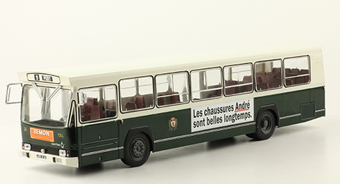 Модель 1:43 Berliet PR 100 T.N.L NICE France - серия «Autobus et autocars du Monde» №114 (с журналом)