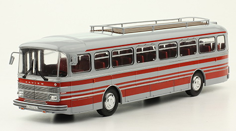 Модель 1:43 Saviem S53M Luxe - серия «Autobus et autocars du Monde» №118 (с журналом)