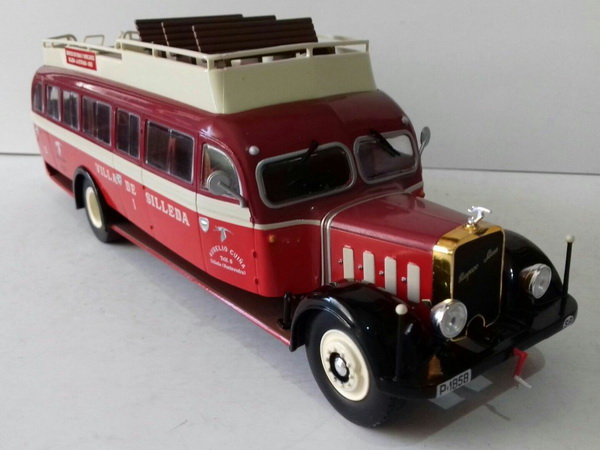 hispano-suiza t69 1941 espagne - серия «autobus et autocars du monde» №61 (с журналом) M3438-61 Модель 1:43
