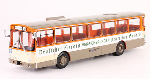 Модель 1:43 Mercedes-Benz O 305 Frankfurt - серия «Autobus et autocars du Monde» №88 (с журналом)