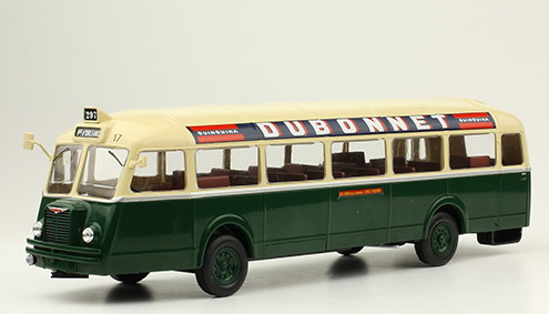 chausson aph-47 ratp (1ère série) - france (1947) - серия «autobus et autocars du monde» №98 (с журналом) M3438-98 Модель 1:43