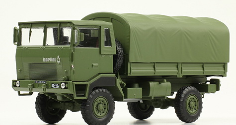 berliet gbd 4x4 - серия «les camions berliet» №21 (с журналом) M4035-21 Модель 1:43