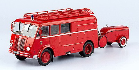 Модель 1:43 Berliet GLA 5 F FIN (Retardé) - серия «Les Camions Berliet» №94 (с журналом)
