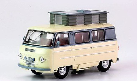Модель 1:43 Austin Commer Maidstone 1966 - серия «Collection Camping-Cars» №18 (с журналом)