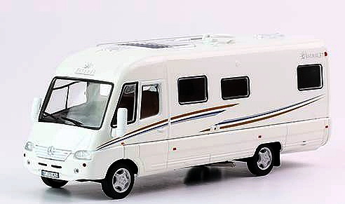 Модель 1:43 Mercedes-Benz 316 Esterel L37 (2004) - серия «Collection Camping-Cars» №24 (с журналом)