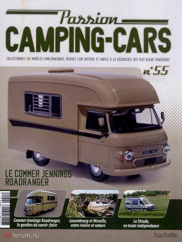 commer jennings roadranger - серия «collection camping-cars» №55 (с журналом) M4129-55 Модель 1:43
