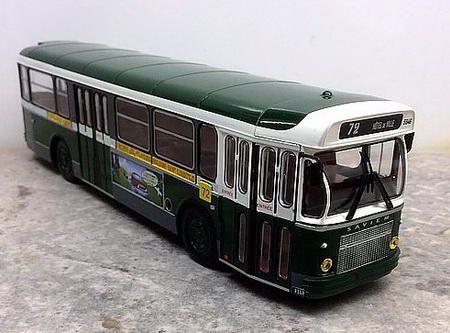 saviem sc10 upf avec plateforme - серия «autobus et autocars du monde» №47 (с журналом) M3438-47 Модель 1:43