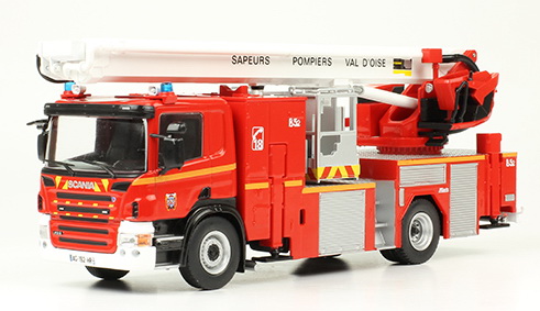 Модель 1:43 Bras élévateur Metz Scania P 310 Brigade de sapeurs-pompiers de Paris SSDIS val d'oise