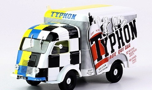 Модель 1:43 Renault 1400 kg «Typhon» - серия «Véhicules Publicitaires» №49 (с журналом)