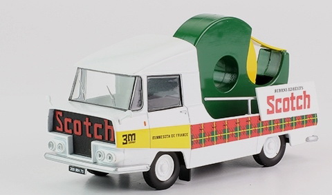 citroen type hy «scotch 3m» - серия «véhicules publicitaires» №53 (с журналом) M8132-53 Модель 1:43