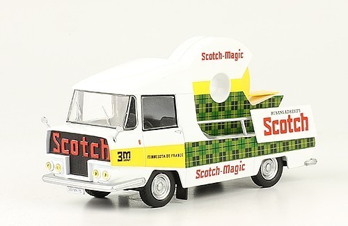 citroen type hy «scotch-magic 3m» - серия «véhicules publicitaires» №70 (с журналом) M8132-70 Модель 1:43