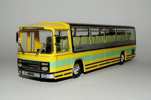 Модель 1:43 Berliet Cruisair 3 - серия «Autobus et autocars du Monde» №15 (без журнала)