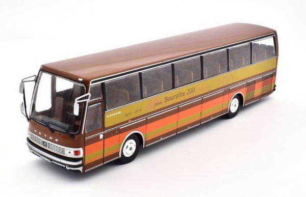автобус setra s 215 hd germany 1976 brown BC046 Модель 1:43