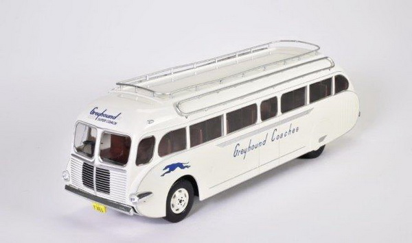 автобус ford super "greyhound coaches" australia 1937 white BC060 Модель 1:43