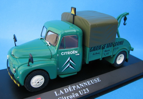 Модель 1:43 Citroen U23 La Depanneuse - серия «Les Vehicules Du Garage Moderne» №1 (с журналом)