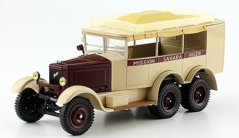 Модель 1:43 Berliet VPD 6x4 « Mission Sahara - Niger» - серия «Les Camions Berliet» №56 (без журнала)
