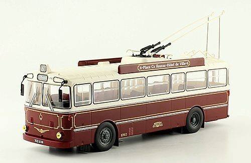 berliet vetra vbh 85 trolleybus lyon - серия «les camions berliet» №60 (без журнала) G111A060 Модель 1:43