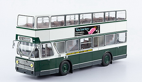 berliet pcmr-e bus à étage ratp paris - серия «les camions berliet» №83 (с журналом) M4035-83 Модель 1:43