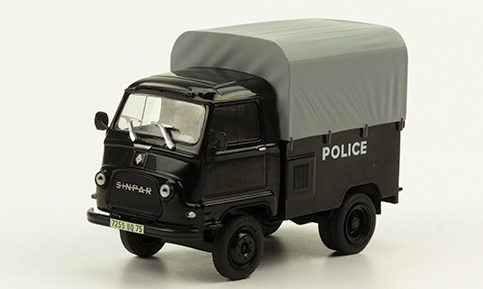 Модель 1:43 SINPAR MC 4 Court Préfecture de police de Paris. - серия «Utilitaires Renault» №58