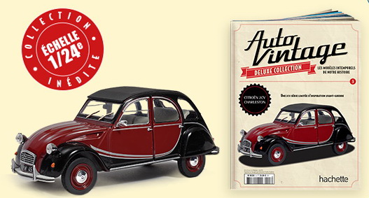 citroen 2cv «charleston» - серия «auto vintage» (с журналом) № 3 M6356-3 Модель 1:24