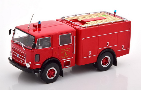om leoncina 150 fire brigade italy (без журнала) POM101 Модель 1:43