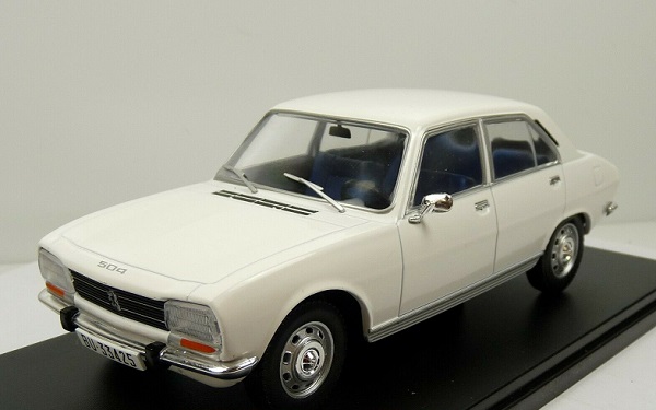 Модель 1:24 Peugeot 504 1978 - White