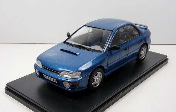 Модель 1:24 Subaru Impreza WRX - blue met
