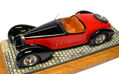 Модель 1:43 Bugatti T57C «Gangloff» Cabrio NEW