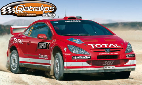 Модель 1:24 Peugeot 307 WRC 04