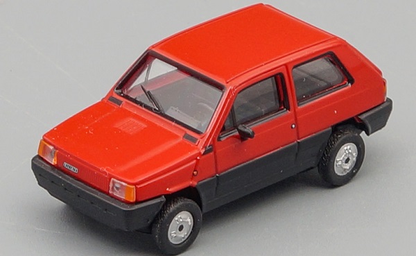 Модель 1:87 FIAT Panda 45, red / dark gray