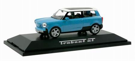 Модель 1:43 Trabant nT - light blue